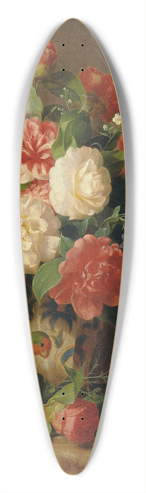 Josef Lauer - Blumenstck mit Goldfischglas 39.3 inch art pintail longboard deck