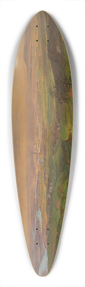 Josef Schwemminger - Wien vom Kahlenberg aus gesehen 39.3 inch art pintail longboard deck