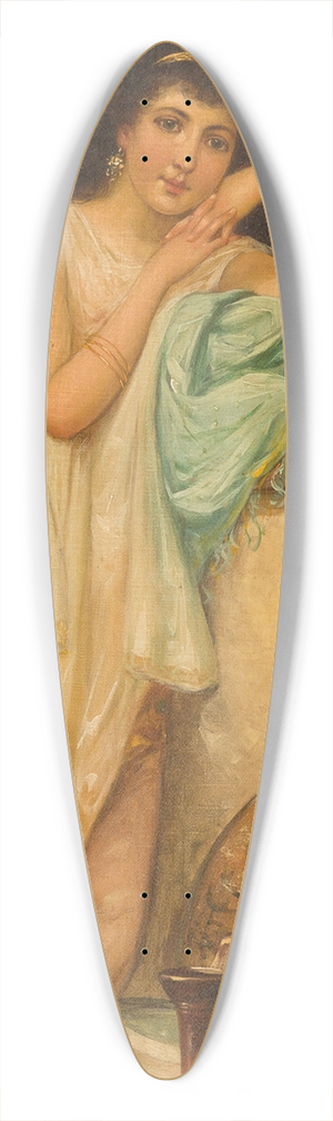 Josef Shs - Roman beauty at a spring 39.3 inch art pintail longboard deck