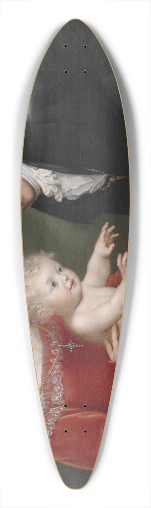 Josef Ziegler - Familie Sidorowicz 39.3 inch art pintail longboard deck