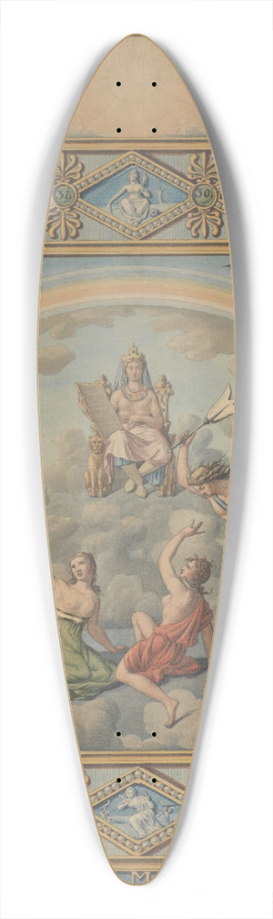 Joseph Anton Koch - Weekly Calendar 39.3 inch art pintail longboard deck