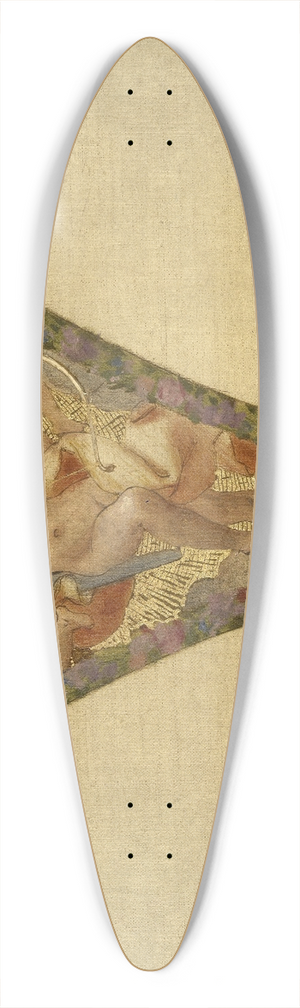 Joseph Blanc - Le Jour  le Soleil ; Messidor  Vendmiaire 39.3 inch art pintail longboard deck Joseph Blanc - Le Jour  le Soleil ; Messidor  Vendmiaire 39.3 inch art pintail longboard deck