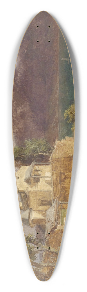 Joseph Brunner - Maria Loretto am Wrthersee 39.3 inch art pintail longboard deck