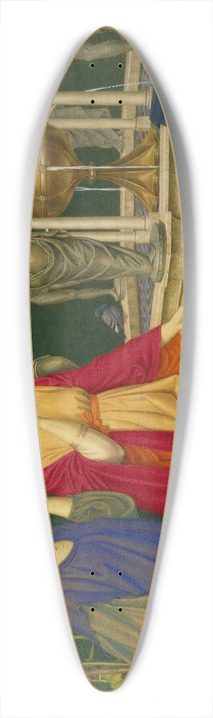 Joseph Edward Southall - Changing the Letter 39.3 inch art pintail longboard deck