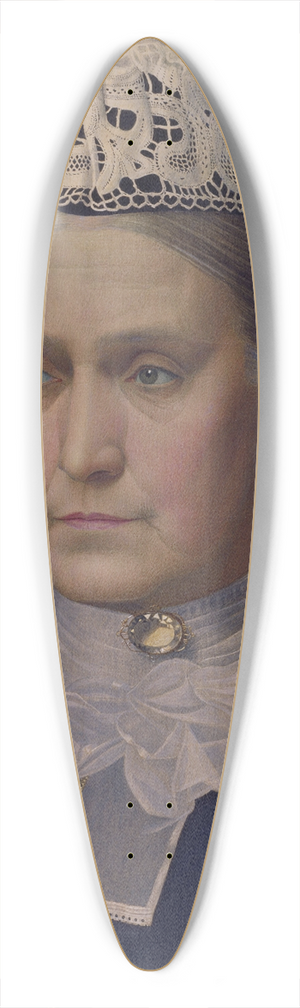 Joseph Edward Southall - Portrait Of The Artists Mother 39.3 inch art pintail longboard deck