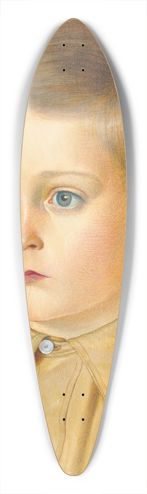 Joseph Edward Southall - Portrait of the artists nephew, Edward Stafford Allen 39.3 inch art pintail longboard deck