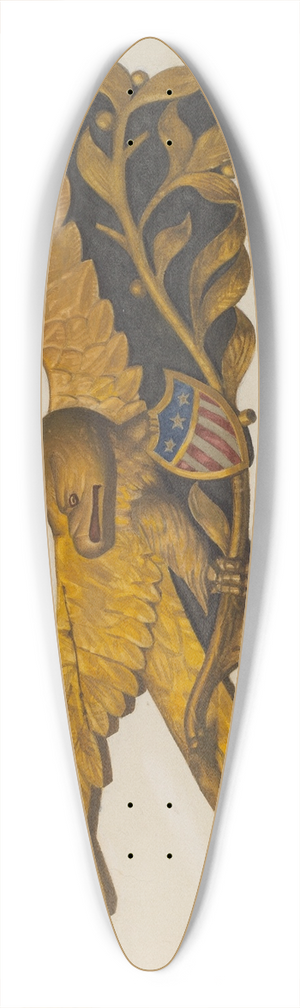 Joseph Goldberg - Eagle 39.3 inch art pintail longboard deck