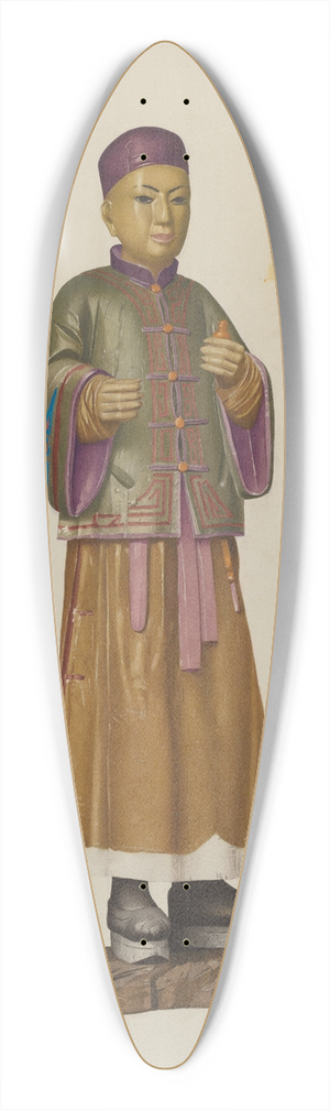 Joseph Goldberg - Tea Store Figure 39.3 inch art pintail longboard deck