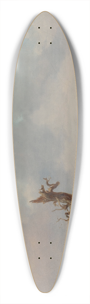 Joseph Heicke - Khe und Ziegen auf der Weide 39.3 inch art pintail longboard deck
