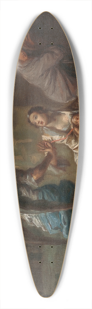 Joseph Highmore - The Angel of Mercy 39.3 inch art pintail longboard deck