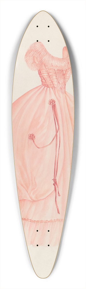Josephine C. Romano - Dress 39.3 inch art pintail longboard deck