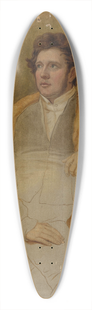 Joseph Karl Stieler - Portrait of Artur Potocki 39.3 inch art pintail longboard deck