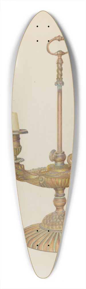 Joseph L. Boyd - Candle Holder 39.3 inch art pintail longboard deck