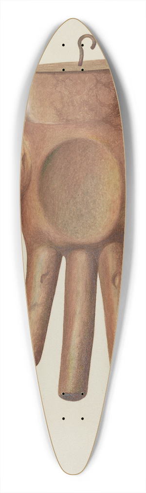 Joseph L. Boyd - Glove Shop Sign 39.3 inch art pintail longboard deck