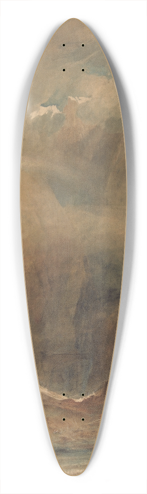 Joseph Mallord William Turner - Devils Bridge, Saint Gotthards Pass 39.3 inch art pintail longboard deck Joseph Mallord William Turner - Devils Bridge, Saint Gotthards Pass 39.3 inch art pintail longboard deck