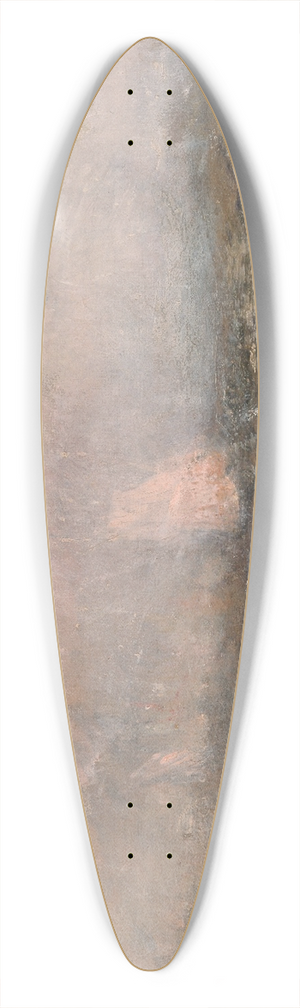 Joseph Mallord William Turner - Off the Nore 39.3 inch art pintail longboard deck