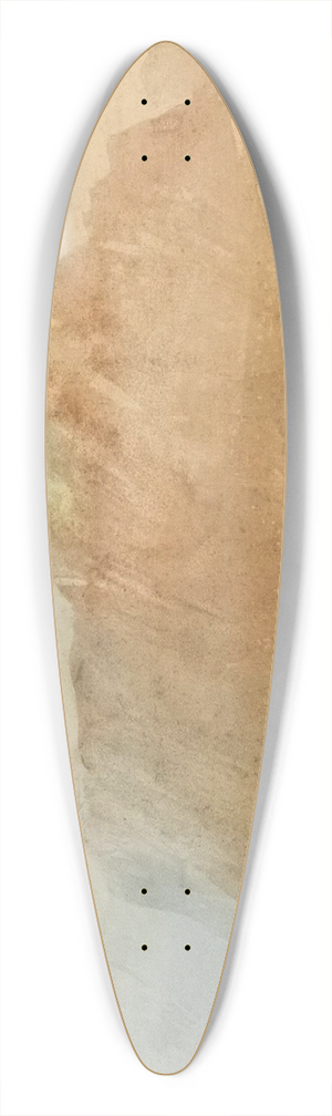 Joseph Mallord William Turner - The Fortress Of Ehrenbreitstein From Across TheRhine 39.3 inch art pintail longboard deck