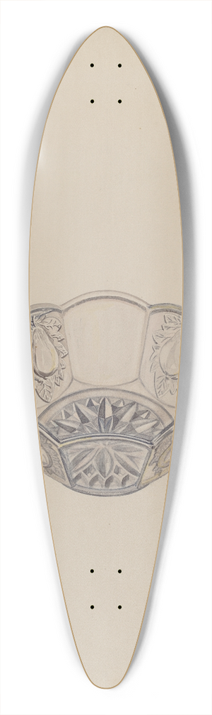 Joseph Mitry - Dessert Dish 39.3 inch art pintail longboard deck