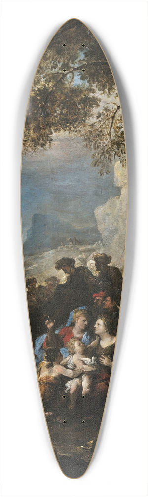 Joseph Parrocel - The Sermon Of St John The Baptist 39.3 inch art pintail longboard deck