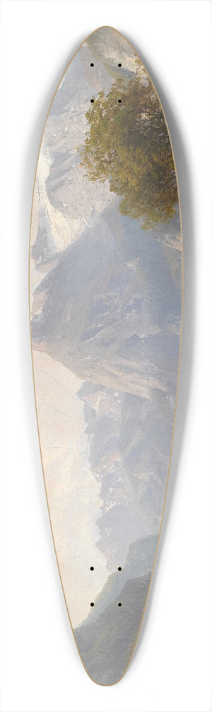 Joseph Schoyerer - Vierwaldsttter See 39.3 inch art pintail longboard deck