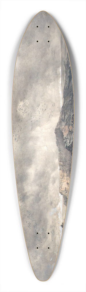 Joseph Selleny - Die Insel St. Paul im Indischen Ozean 39.3 inch art pintail longboard deck