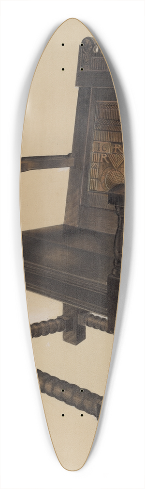 Joseph Sudek - Carved Chair 39.3 inch art pintail longboard deck