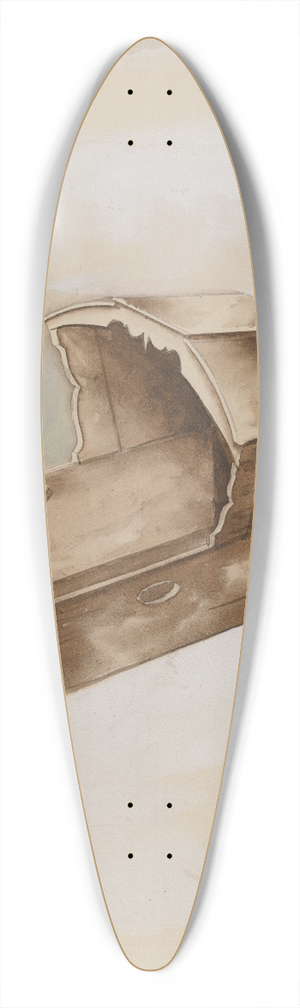 Joseph Sudek - Cradle 39.3 inch art pintail longboard deck