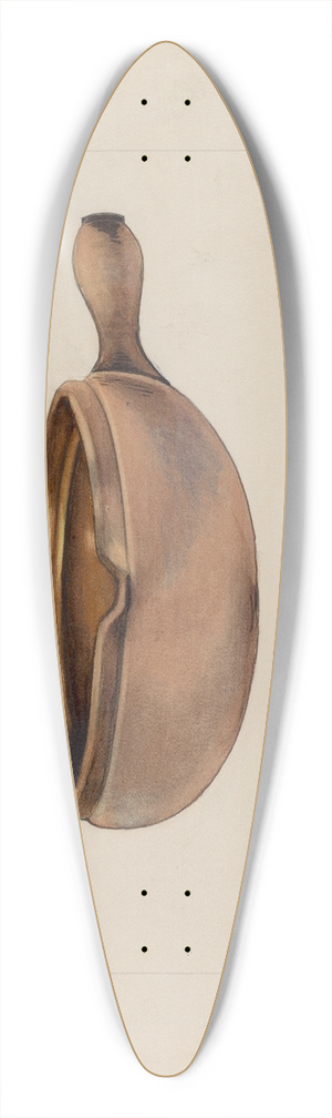 Joseph Sudek - Stew pot 39.3 inch art pintail longboard deck