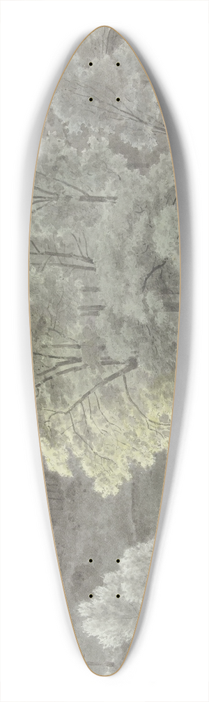 Josephus Augustus Knip - Bomen in de omgeving van Subiaco 39.3 inch art pintail longboard deck
