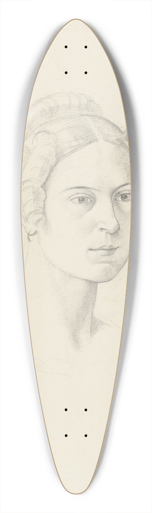 Joseph von Fhrich - Giuseppina Massimi, Principessa Lancellotti di Lauro 39.3 inch art pintail longboard deck