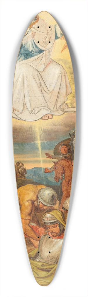 Joseph von Fhrich - The Conversion of Paul the Apostle 39.3 inch art pintail longboard deck