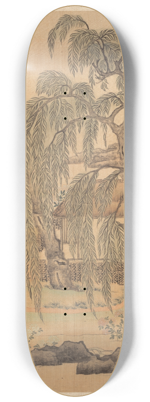 Chen Hongshou - Mr. Five Willows (Wuliu), Tao Yuanming 8.25 inch art skate deck