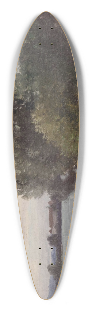 Joseph Wopfner - Am Chiemsee 39.3 inch art pintail longboard deck