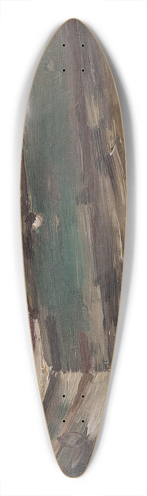 Joseph Wopfner - Chiemseekahn 39.3 inch art pintail longboard deck
