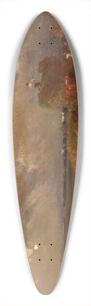 Joseph Wopfner - Ernte am Chiemsee 39.3 inch art pintail longboard deck