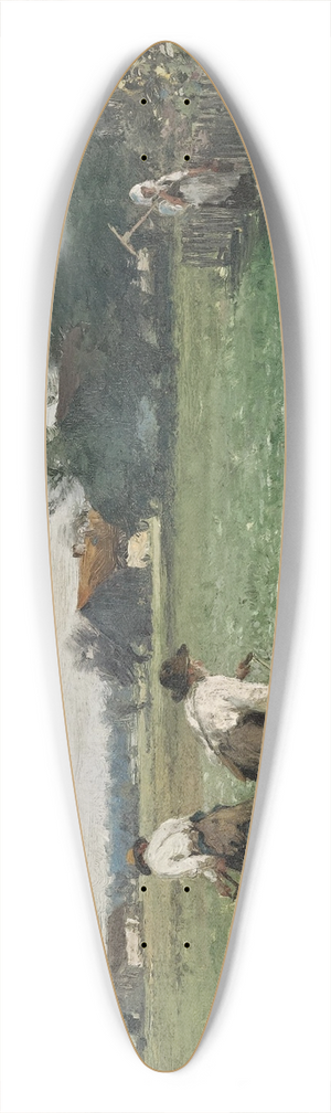Joseph Wopfner - Erntezeit 39.3 inch art pintail longboard deck
