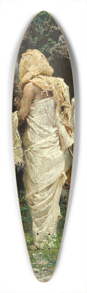 Josep Tapir Bar - The Musicians 39.3 inch art pintail longboard deck