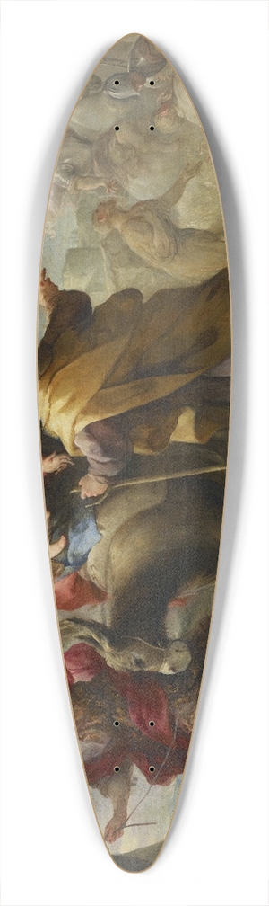 Jos Moreno - The Flight into Egypt 39.3 inch art pintail longboard deck