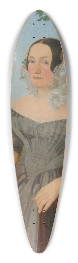 Jozef Boetech Klemens - Portrait of . Szmrecsnyi 39.3 inch art pintail longboard deck
