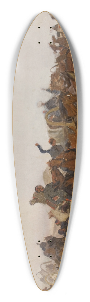 Jozef Chelmonski - Cossacks in the March 39.3 inch art pintail longboard deck