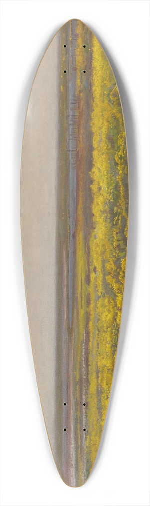 Jozef Chelmonski - Cowslips 39.3 inch art pintail longboard deck