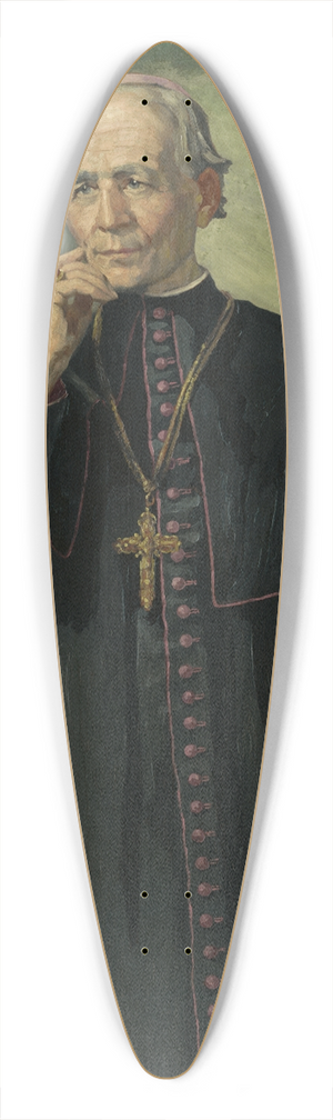 Jozef Hanula - Andrej Hlinka 39.3 inch art pintail longboard deck