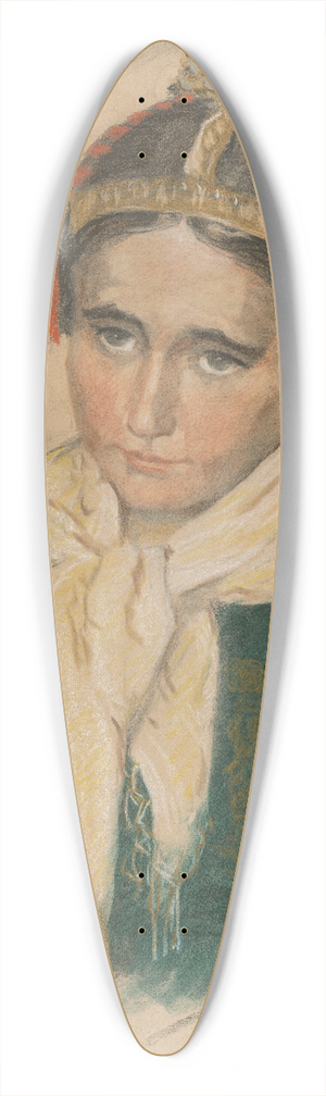 Jozef Hanula - Za frajerom 39.3 inch art pintail longboard deck