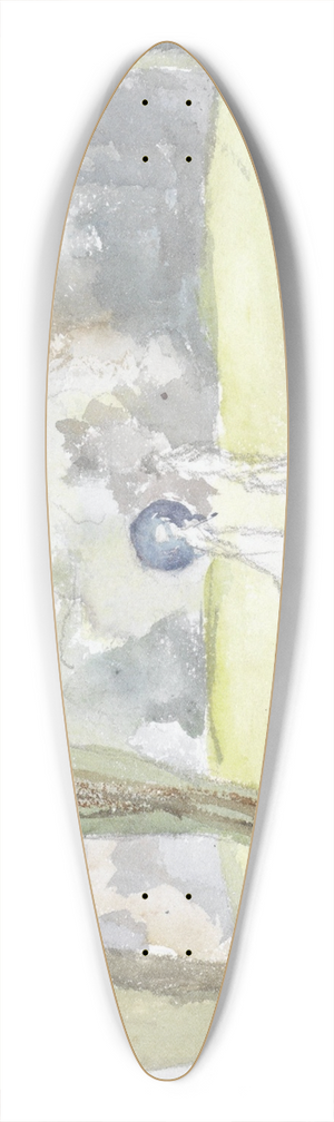 Jozef Israls - Man en vrouw op open plek tussen bomen 39.3 inch art pintail longboard deck