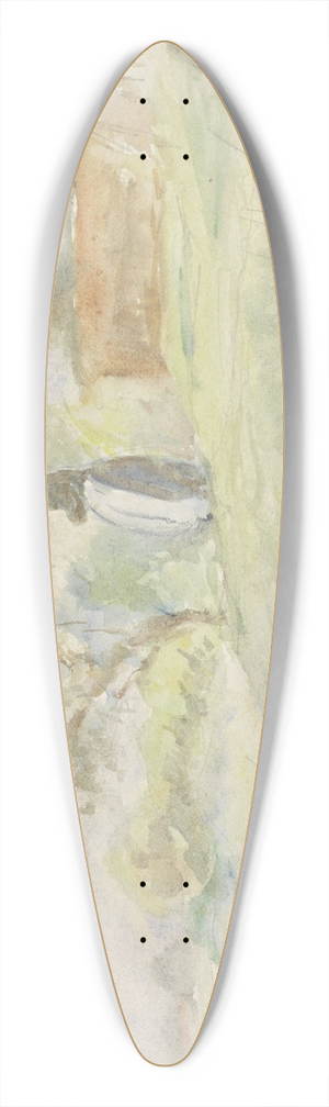 Jozef Israls - Staande vrouw in een landschap 39.3 inch art pintail longboard deck