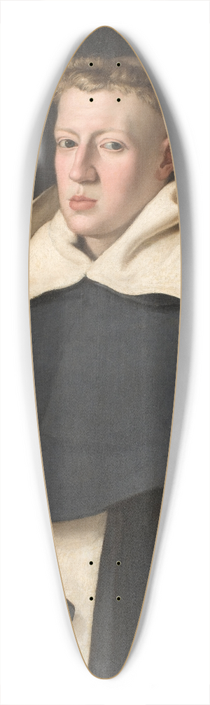 Juan Bautista Mano - Friar Alonso de Sant Toms 39.3 inch art pintail longboard deck