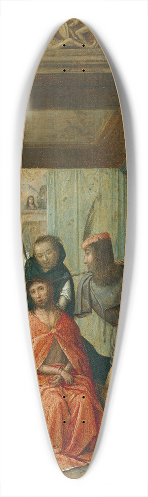 Juan de Flandes - Christ Crowned with Thorns 39.3 inch art pintail longboard deck