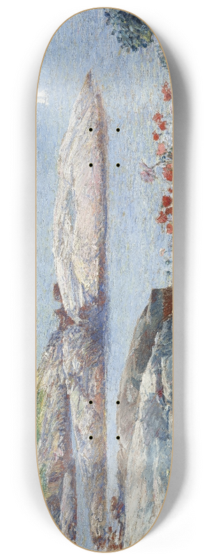 Childe Hassam - Poppies,Isles of Shoals 8.25 inch art skate deck