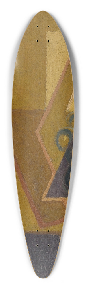 Juan Gris - Le Raisin Noir 39.3 inch art pintail longboard deck