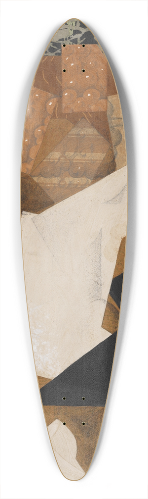 Juan Gris - Stilleben mit Trauben 39.3 inch art pintail longboard deck